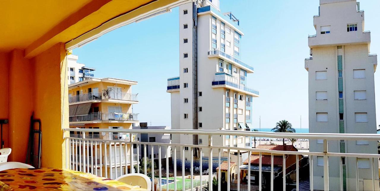 Ferienwohnung Bonanza - 40 Metros De La Playa! Gandía Exterior foto