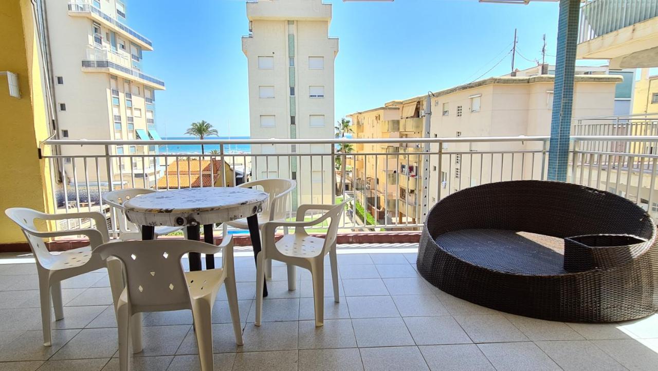 Ferienwohnung Bonanza - 40 Metros De La Playa! Gandía Exterior foto