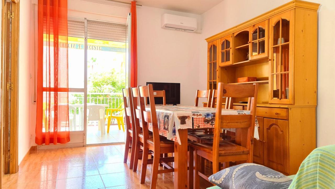 Ferienwohnung Bonanza - 40 Metros De La Playa! Gandía Exterior foto